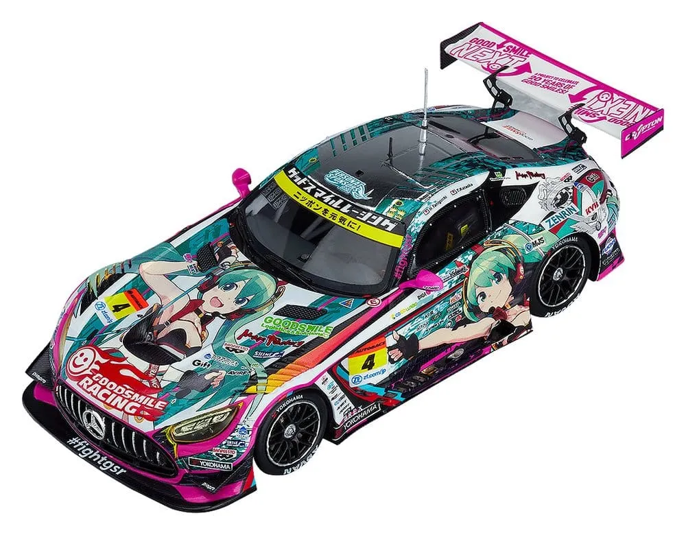 Hatsune Miku GT Project Vehicle 1/64 Hatsune Miku AMG 2020 SUPER GT Ver. 7 cm
